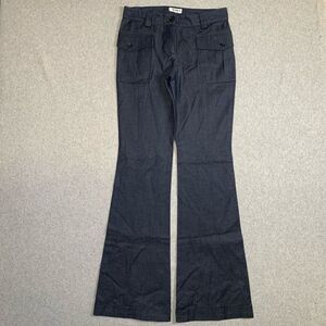 Moschino Womens Size 8 Cheap and Chic Cargo Pants Navy Blue Flare Leg NWT